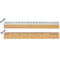 Optical Ruler - Metric Front Scale / Inches Back (7")